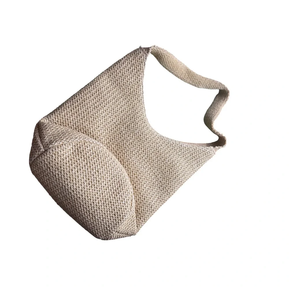 House of Harlow Woven Raffia Hobo Shoulder Hobo Bag Beach Vacation Bohemian